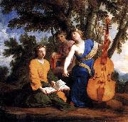 Melpomene Erato et Polymnie Eustache Le Sueur